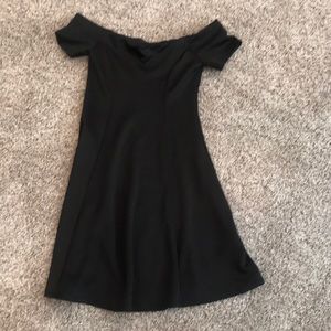 Black Forever 21  Dress Size Medium Off Shoulder